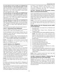 Instructions for Arizona Form 140, ADOR10413 Resident Personal Income Tax Return - Arizona, Page 13