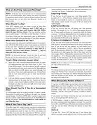 Instructions for Arizona Form 140, ADOR10413 Resident Personal Income Tax Return - Arizona, Page 3
