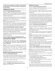 Instructions for Arizona Form 140, ADOR10413 Resident Personal Income Tax Return - Arizona, Page 8