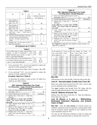 Instructions for Arizona Form 140X, ADOR10573 Individual Amended Income Tax Return for Forms 140, 140a, 140ez, 140nr and 140py - Arizona, Page 8