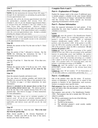 Instructions for Arizona Form 165PA, ADOR11291 - Arizona, Page 5