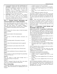 Instructions for Arizona Form 331, ADOR10537, Arizona Form 331-P, ADOR11328, Arizona Form 331-S, ADOR11329 - Arizona, Page 2