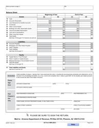 Arizona Form 99M (ADOR11362) Arizona Nonprofit Medical Marijuana Dispensary Annual Information Return - Arizona, Page 2