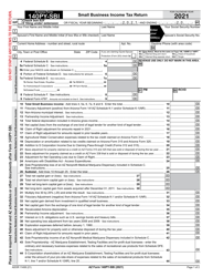 Document preview: Arizona Form 140PY-SBI (ADOR11408) Small Business Income Tax Return - Arizona