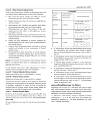 Instructions for Arizona Form 140PY, ADOR10149 Part-Year Resident Personal Income Tax Return - Arizona, Page 10