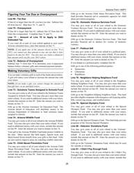 Instructions for Arizona Form 140PY, ADOR10149 Part-Year Resident Personal Income Tax Return - Arizona, Page 28