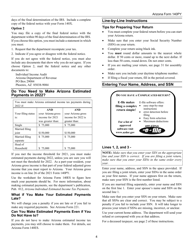 Instructions for Arizona Form 140PY, ADOR10149 Part-Year Resident Personal Income Tax Return - Arizona, Page 4