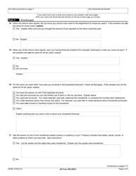 Arizona Form 200 (ADOR10180) Request for Innocent Spouse Relief and Separation of Liability and Equitable Relief - Arizona, Page 4