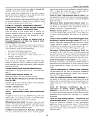 Instructions for Arizona Form 140-SBI, ADOR11400 Small Business Income Tax Return - Arizona, Page 10