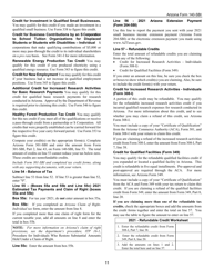 Instructions for Arizona Form 140-SBI, ADOR11400 Small Business Income Tax Return - Arizona, Page 11