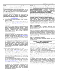 Instructions for Arizona Form 120X, ADOR10341 Arizona Amended Corporation Income Tax Return - Arizona, Page 7