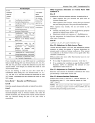 Instructions for Arizona Form 140PY, ADOR10175 Schedule A(PY) Itemized Deductions for Part-Year Residents - Arizona, Page 2