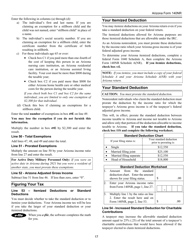 Instructions for Arizona Form 140NR, ADOR10413 Nonresident Personal Income Tax - Arizona, Page 17