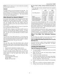 Instructions for Arizona Form 140NR, ADOR10413 Nonresident Personal Income Tax - Arizona, Page 4