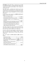 Instructions for Arizona Form 348, ADOR11178 Credit for Contributions to Certified School Tuition Organizations - Individuals - Arizona, Page 4