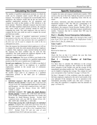 Instructions for Arizona Form 332, 332-P - Arizona, Page 2