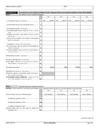 Arizona Form 220 (ADOR10342) Underpayment of Estimated Tax by Corporations - Arizona, Page 3