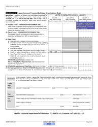 Arizona Form 99T (ADOR10419) Arizona Exempt Organization Business Income Tax Return - Arizona, Page 2
