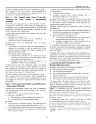 Instructions for Arizona Form 165, ADOR10343 Arizona Partnership Income Tax Return - Arizona, Page 13