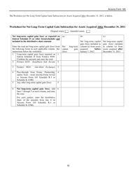 Instructions for Arizona Form 165, ADOR10343 Arizona Partnership Income Tax Return - Arizona, Page 16