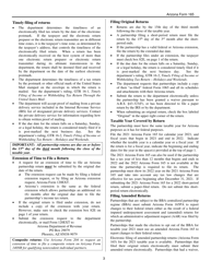 Instructions for Arizona Form 165, ADOR10343 Arizona Partnership Income Tax Return - Arizona, Page 3