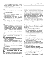 Instructions for Arizona Form 165, ADOR10343 Arizona Partnership Income Tax Return - Arizona, Page 5