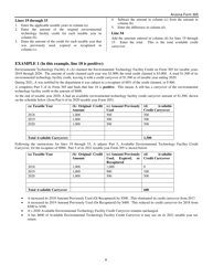 Instructions for Arizona Form 305, Arizona Form 305-P, ADOR10132, ADOR11323 - Arizona, Page 4