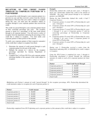 Instructions for Arizona Form 305, Arizona Form 305-P, ADOR10132, ADOR11323 - Arizona, Page 8