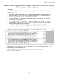 Instructions for Arizona Form 140NR-SBI, ADOR11408 Small Business Income Tax Return - Arizona, Page 15