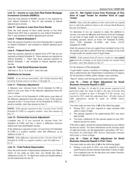 Instructions for Arizona Form 140NR-SBI, ADOR11408 Small Business Income Tax Return - Arizona, Page 5