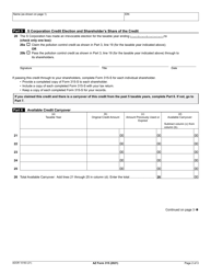 Arizona Form 315 (ADOR10183) Pollution Control Credit - Arizona, Page 2