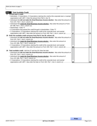 Arizona Form 315 (ADOR10183) Pollution Control Credit - Arizona, Page 3