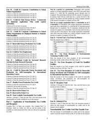 Instructions for Arizona Form 300, ADOR10128 Nonrefundable Corporate Tax Credits and Recapture - Arizona, Page 2