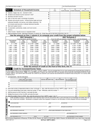 Arizona Form 140PTC (ADOR10567) Property Tax Refund (Credit) Claim - Arizona, Page 2