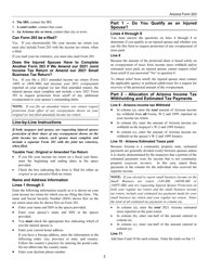 Instructions for Arizona Form 203, ADOR11310 Request for Injured Spouse Protection From Application of Joint Overpayment Against Spouse&#039;s Delinquencies or Debts - Arizona, Page 2