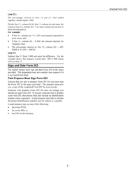 Instructions for Arizona Form 203, ADOR11310 Request for Injured Spouse Protection From Application of Joint Overpayment Against Spouse&#039;s Delinquencies or Debts - Arizona, Page 3