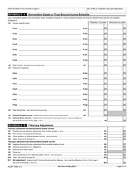 Arizona Form 141 AZ (ADOR10584) Arizona Fiduciary Income Tax Return - Arizona, Page 2