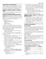 Instructions for Arizona Form 141 AZ, ADOR10584 Arizona Fiduciary Income Tax Return - Arizona, Page 5