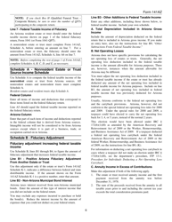 Instructions for Arizona Form 141 AZ, ADOR10584 Arizona Fiduciary Income Tax Return - Arizona, Page 6