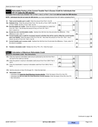 Arizona Form 308-I (ADOR10570) Credit for Increased Research Activities - Individuals - Arizona, Page 3