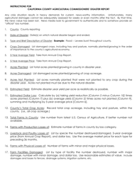 California County Agricultural Commissioner Disaster Report - California, Page 3