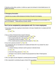 Section 504 Self-evaluation Form - California, Page 6