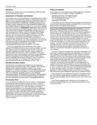 IRS Form 9000 Alternative Media Preference, Page 4