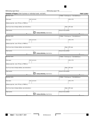 Form 592-F Foreign Partner or Member Annual Withholding Return - California, Page 2