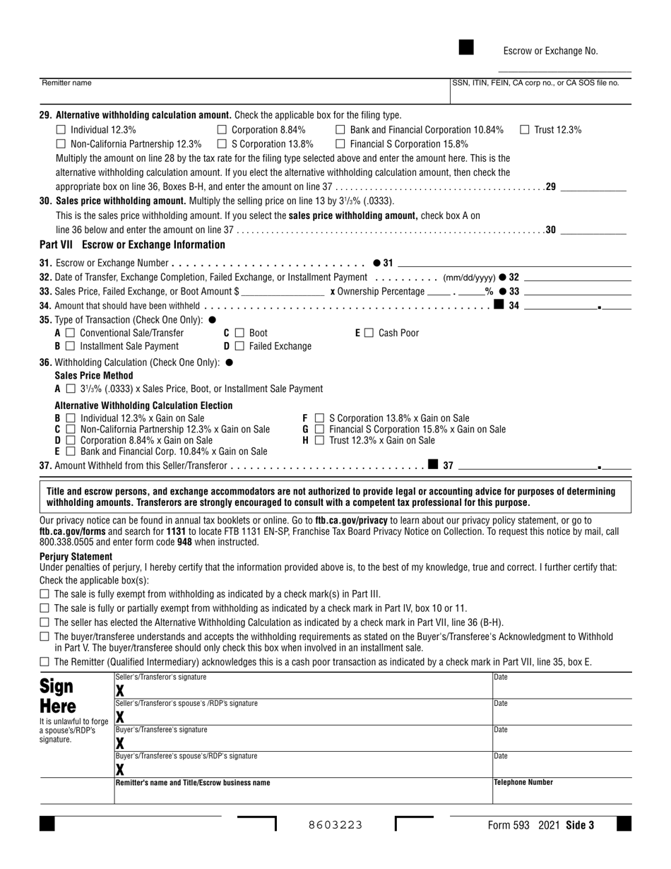 Ca Form 593 at vanbrodieblog Blog