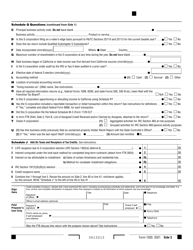 Form 100S California S Corporation Franchise or Income Tax Return - California, Page 3