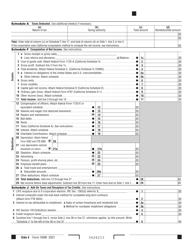 Form 100W California Corporation Franchise or Income Tax Return - Water's-Edge Filers - California, Page 4