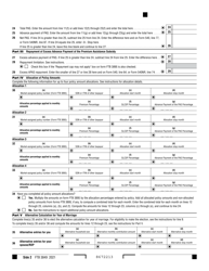 Form FTB3849 Premium Assistance Subsidy - California, Page 2