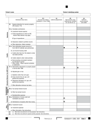Form 565 Schedule K-1 Partner&#039;s Share of Income, Deductions, Credits, Etc. - California, Page 3