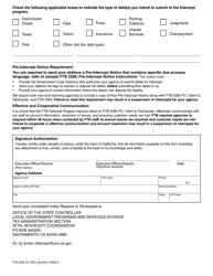 Form FTB2282 PC Initial Request to Participate - California, Page 2